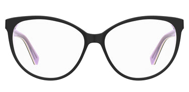 Premium Women Moschino Love Model Eyeglasses: MOL591 - Black- SpecSMART Eye Clinic (Front View)